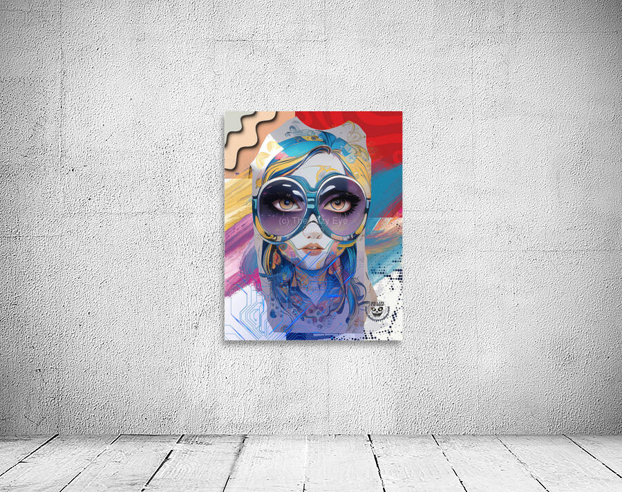 The Abstract Model - Limited to 500 Prints by The Lazy Eye Shop Wall Art