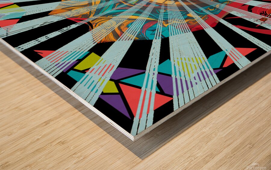 TLES EYE DESIGN Wood print