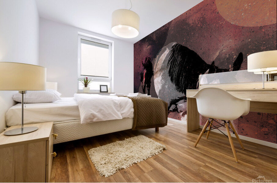 Leading Mural print