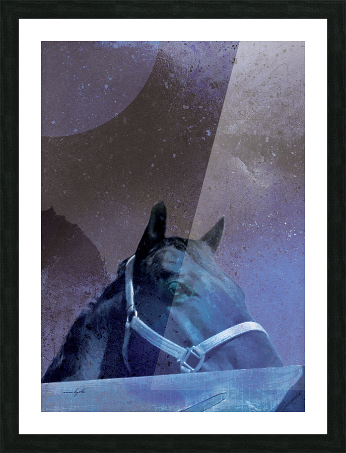 underthemoonlight Picture Frame print