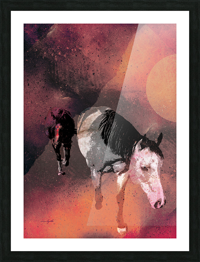 Leading Picture Frame print