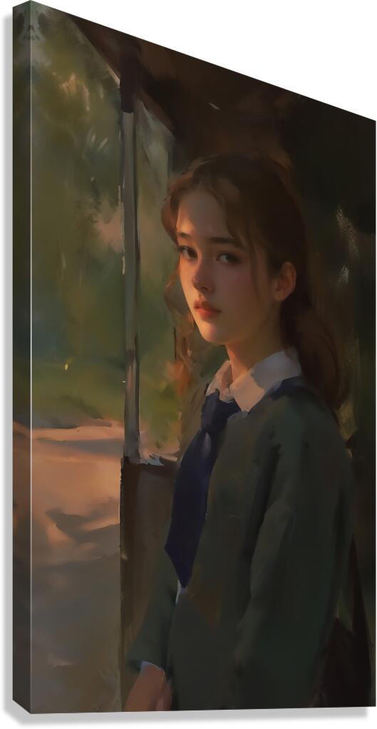 Bus Stop Canvas Print