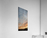 Orange Clouds Acrylic Print