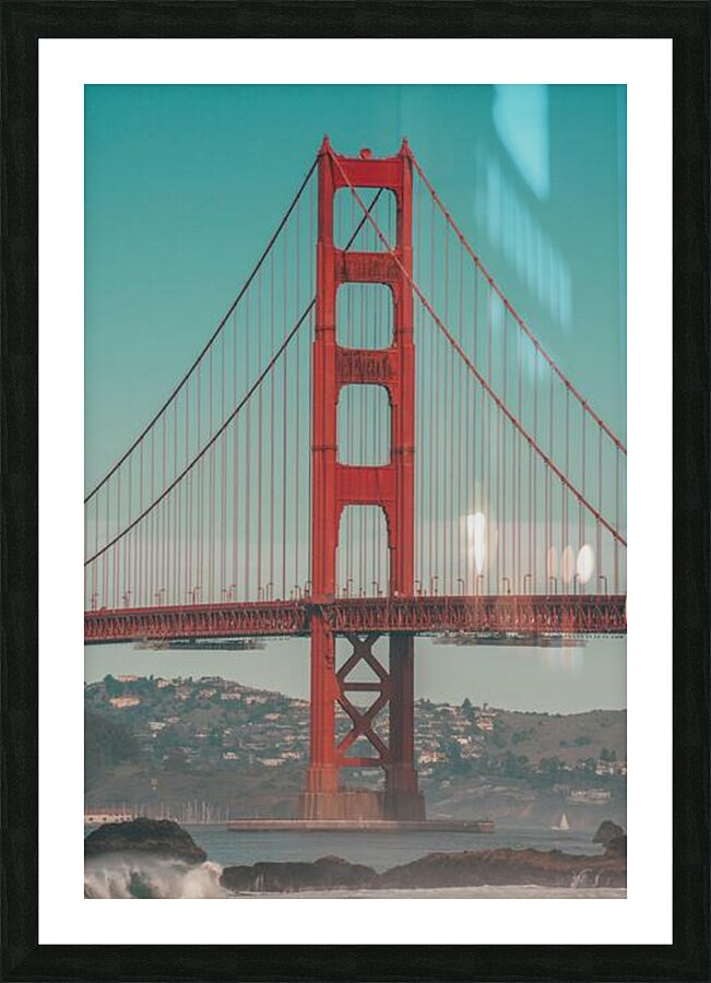 Golden Gate Bridge Picture Frame print