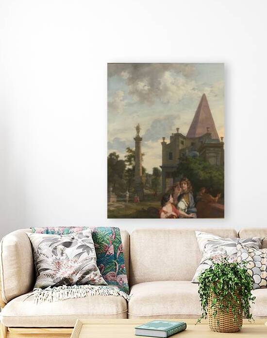 Magnificent Italian Capriccio: Classical Ruins and Baroque Grandeur by sama photo