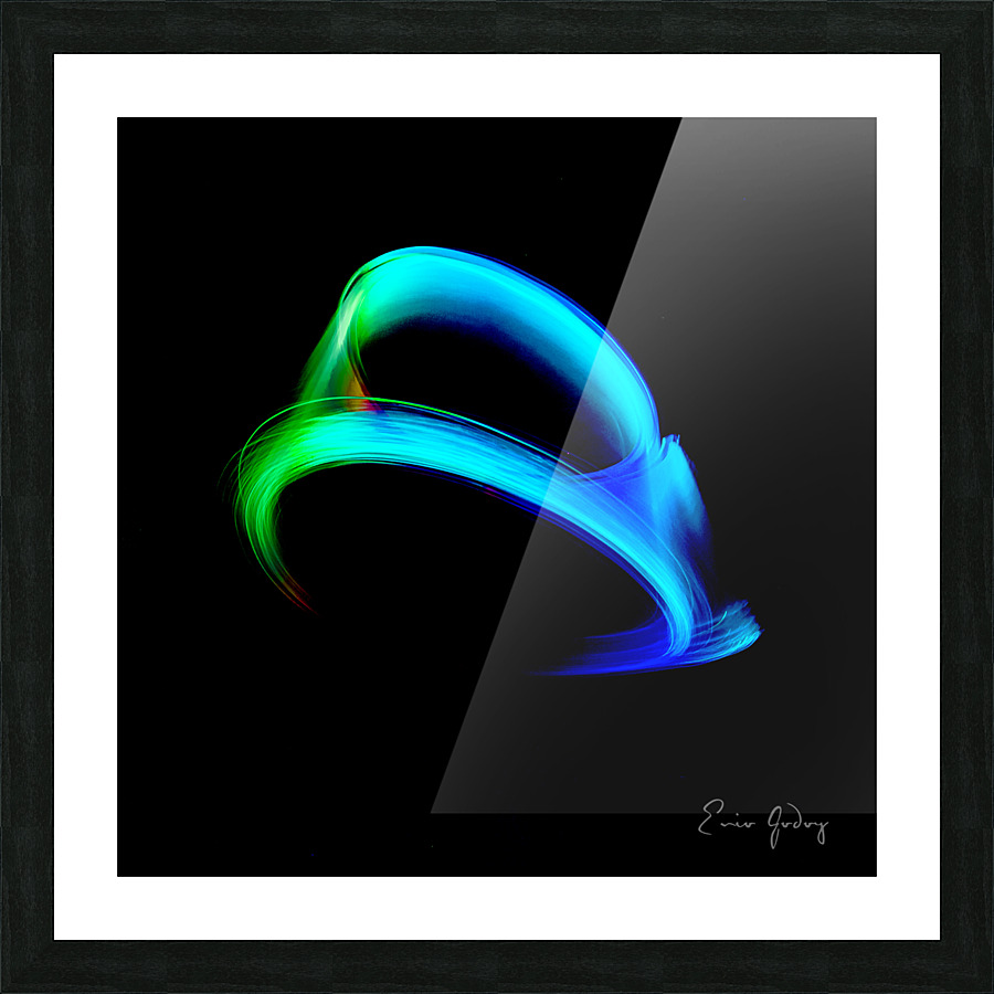 FibreOptic geometrics 1 Picture Frame print