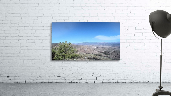 Looking out over the valley  Wall Preview