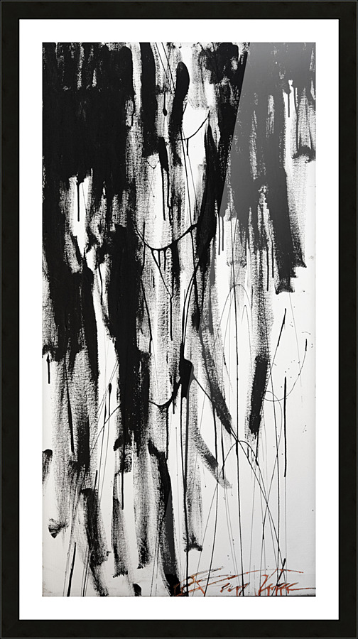 Black Threads - Barry Thomas Picture Frame print