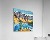 Reflection in Sapphire Acrylic Print