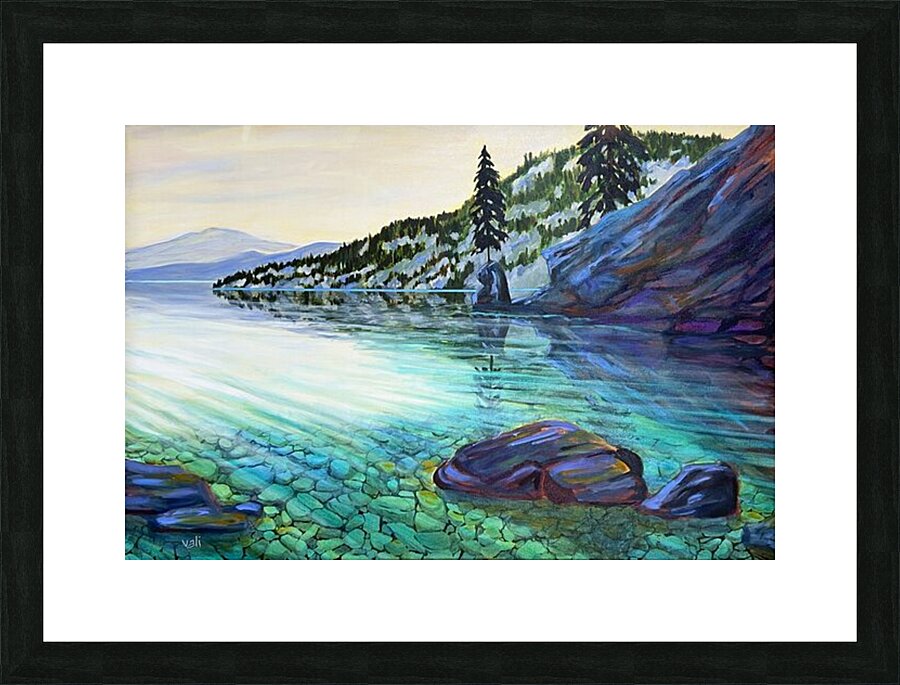 Cove At Pauls Tomb Picture Frame print