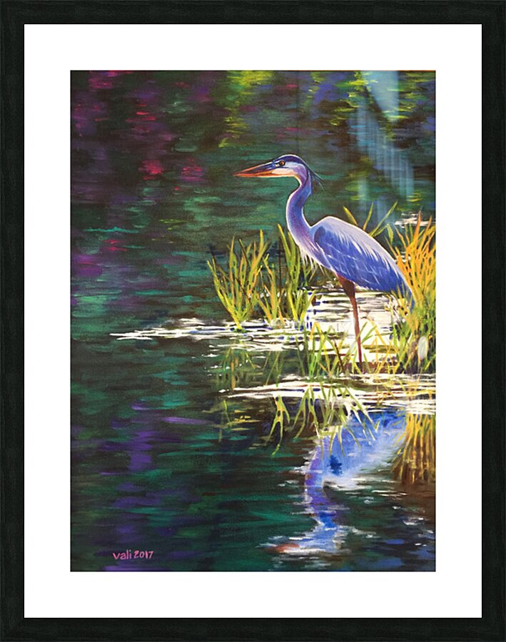 Reflected Beauty Picture Frame print