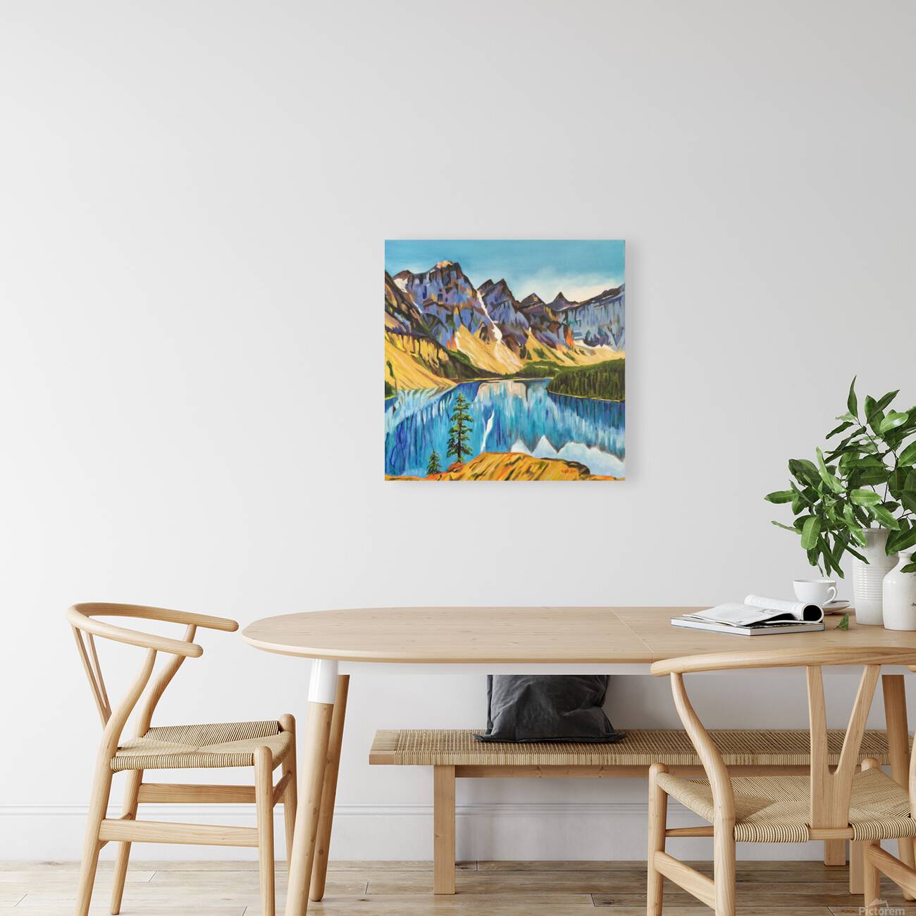 Reflection in Sapphire Reproduction