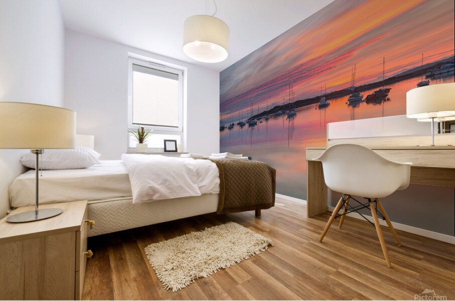 Sublime Oak Bay Sunrise Mural print