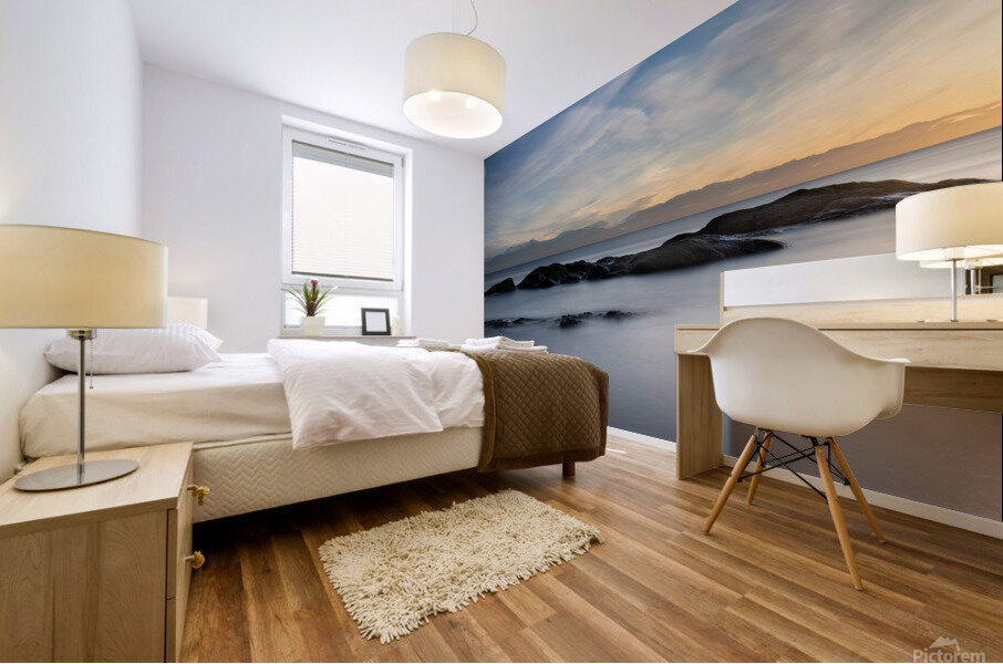Sunset at Harling Point - Victoria B.C. Mural print