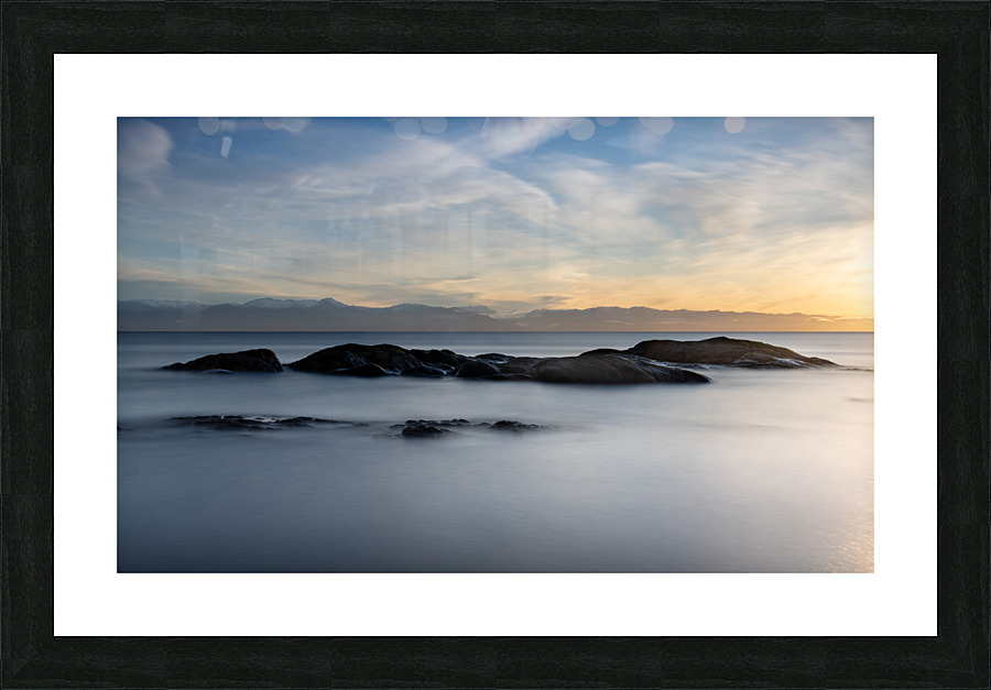 Sunset at Harling Point - Victoria B.C. Picture Frame print