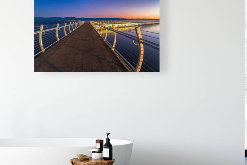 Dusk at the Breakwater by Wolfbrotherphoto