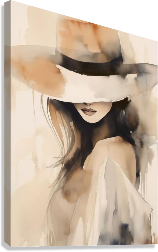 La belle Anita  Canvas Print