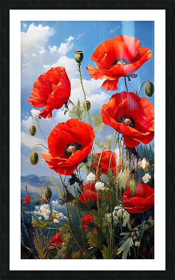 Belles fleurs  Picture Frame print