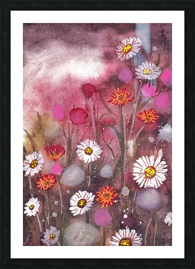 Belles roses Picture Frame print