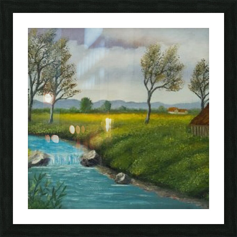 Belle riviere  Picture Frame print