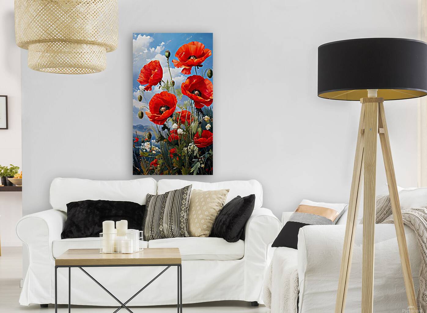 Belles fleurs  Reproduction