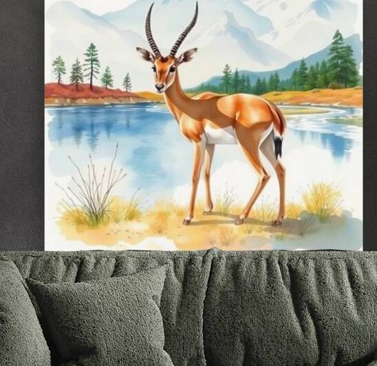 Beau gazelle  by kholio10