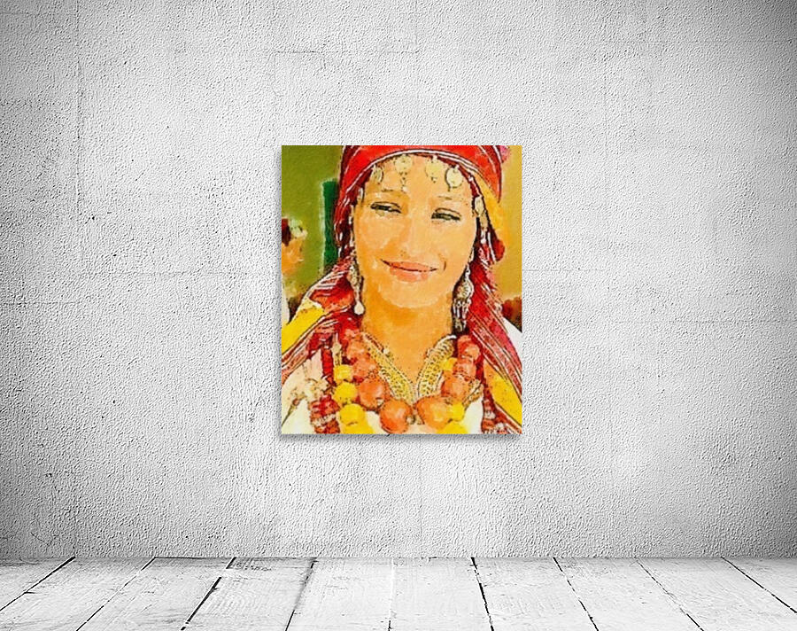 La belle Malika  Wall Preview