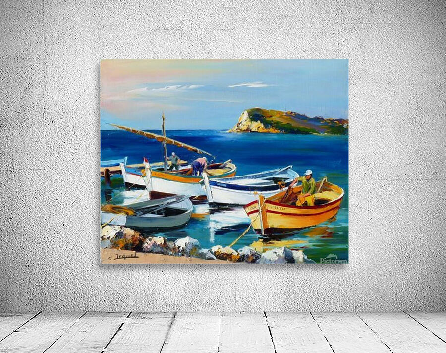 Bateaux de peche  Wall Preview