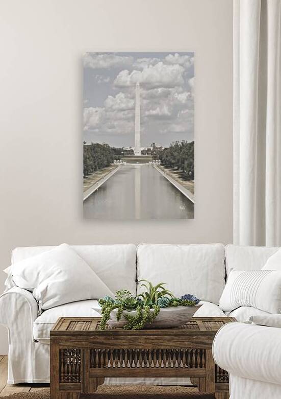 The Washington Monument Original Art Photography  by By:Zo Art Print Collection   by Maria Desnoyers