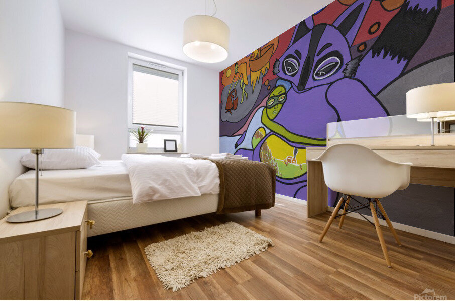 Lingering Mural print