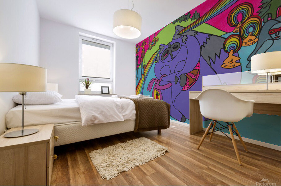 Polyphonic Intuition Mural print