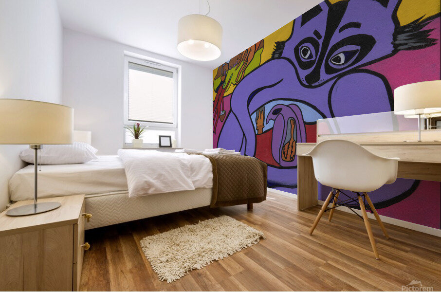 Reverberation Mural print