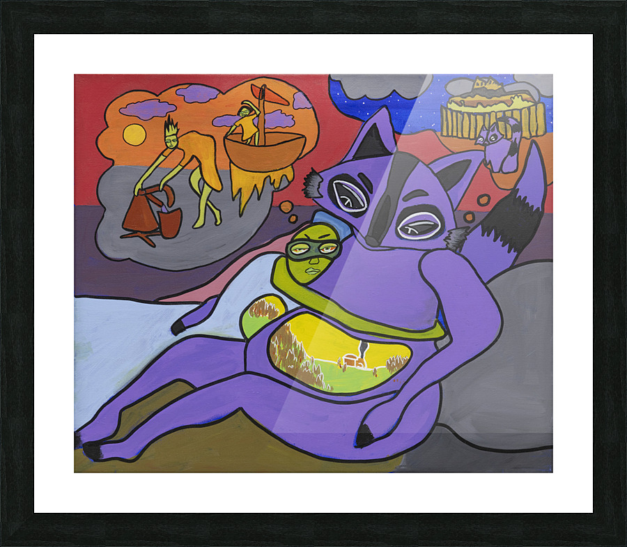 Lingering Picture Frame print