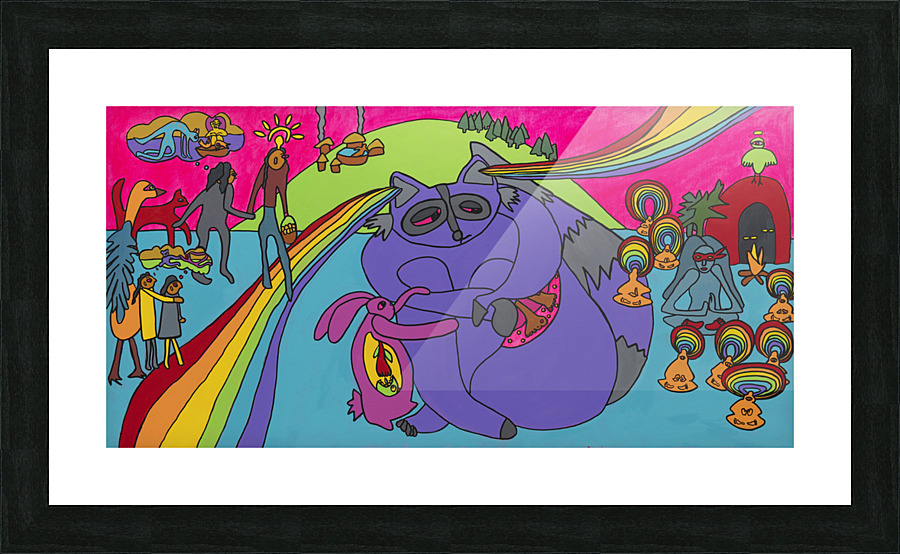 Polyphonic Intuition Picture Frame print