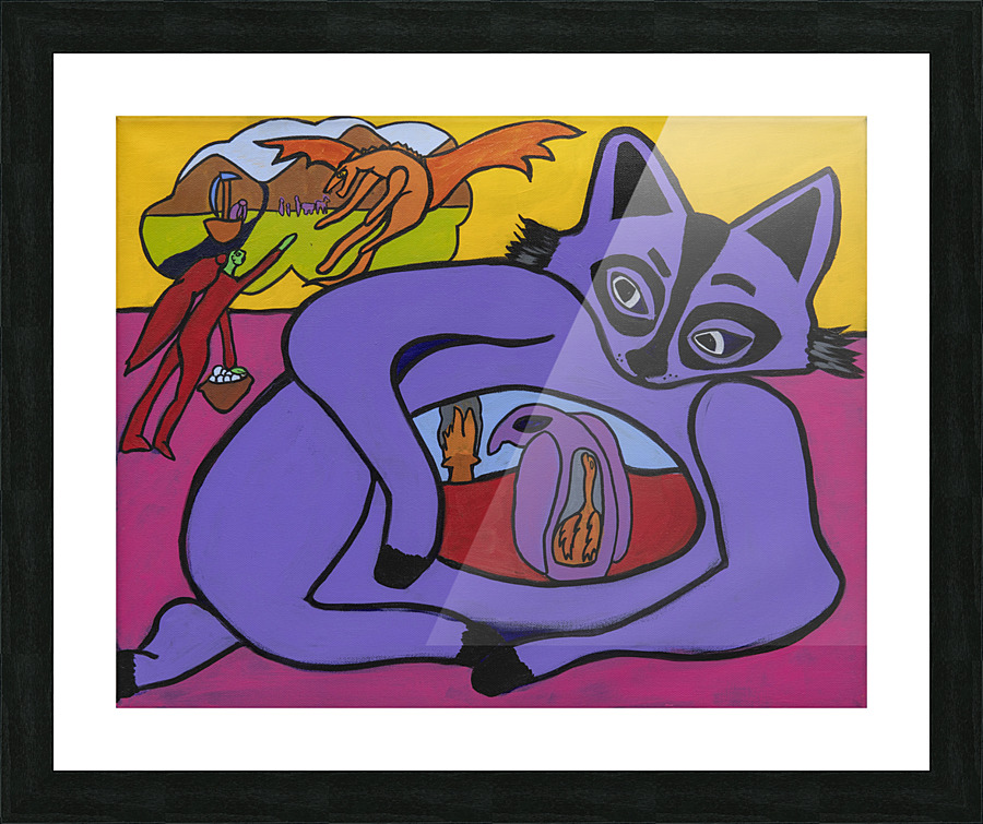 Reverberation Picture Frame print