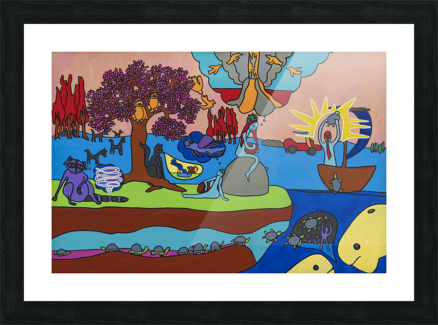 Hierophanies Picture Frame print