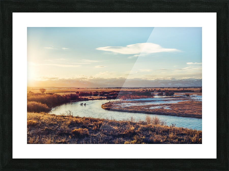 Crossing Picture Frame print