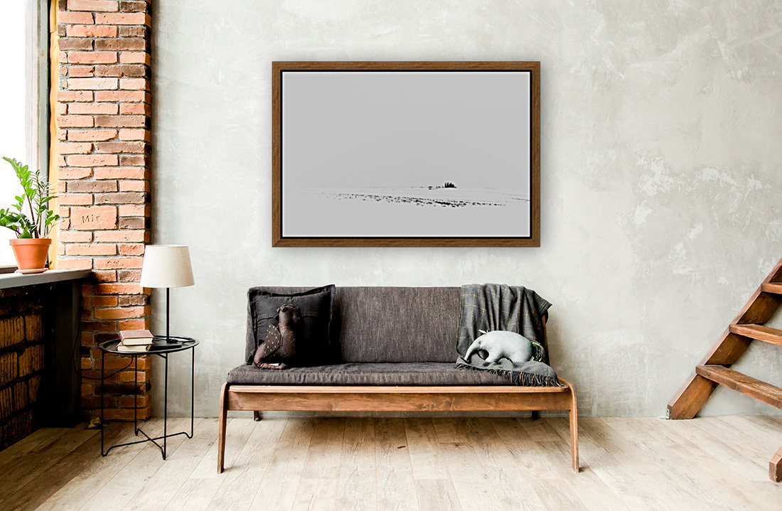 Blizzard Landscape Reproduction