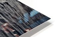 Snow Shapes HD Metal print
