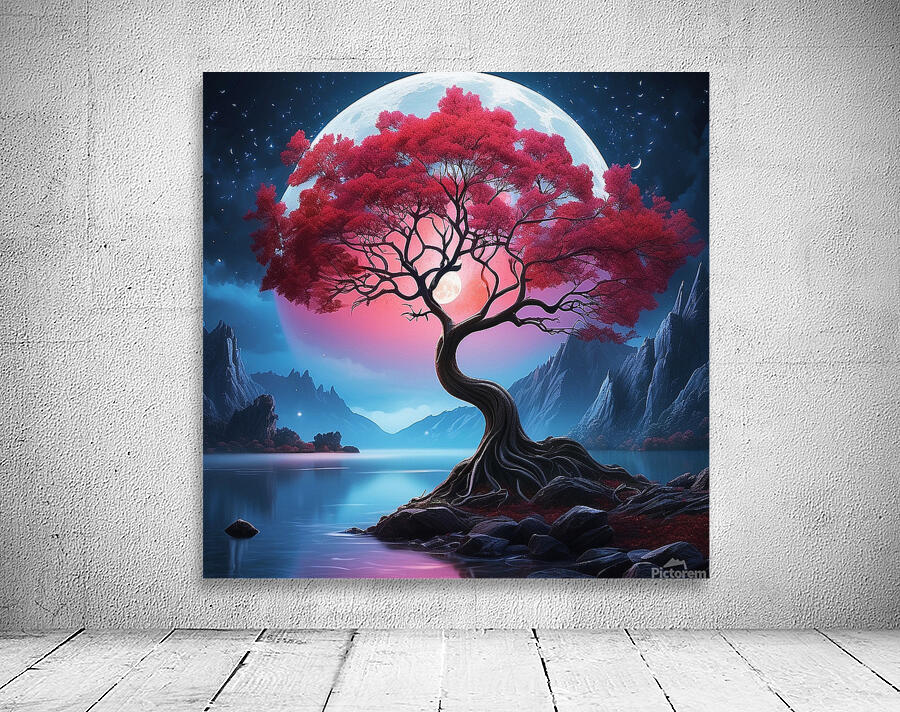 Inside a water drop Wall Preview