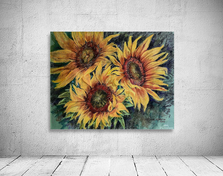 Sunflower Wall Preview
