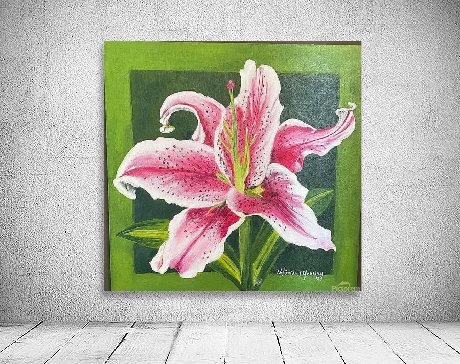 Pink Lily Wall Preview