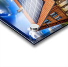 solar panels Acrylic print