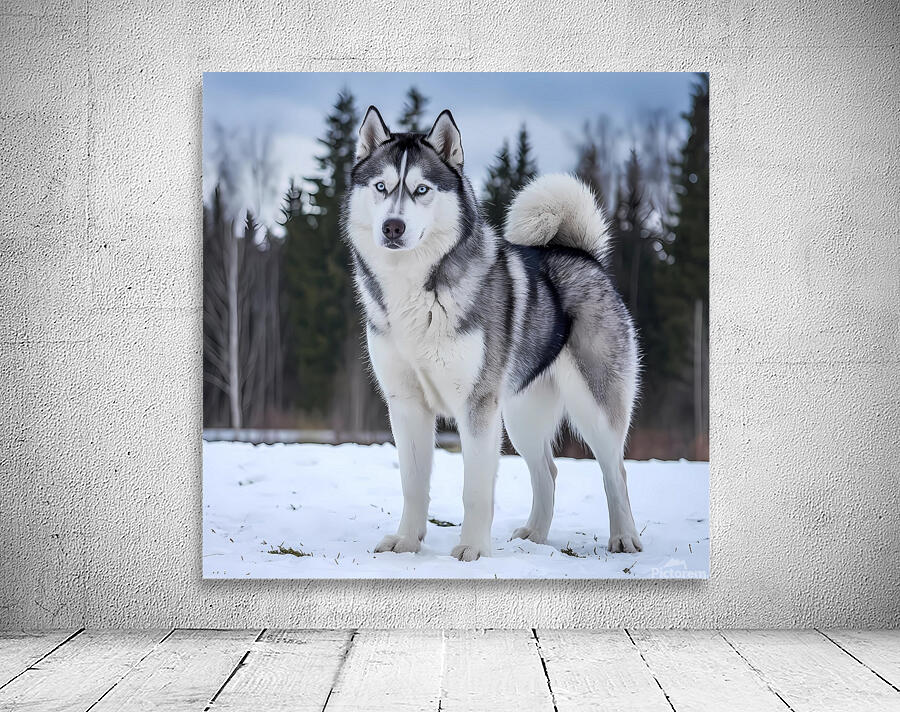 SIBERIAN HUSKY Wall Preview