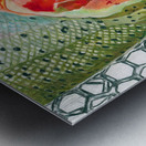 Metallic Steel Metal print