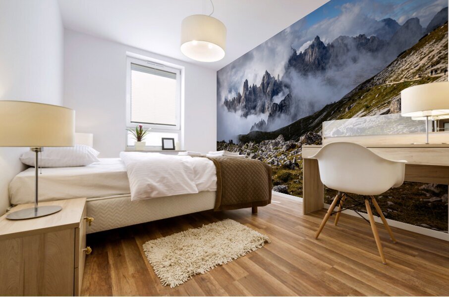 Rocky Dolomites Mural print