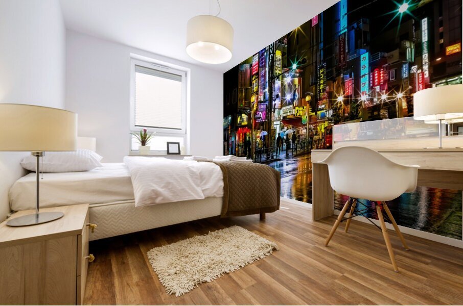 Tokyo Nights Mural print