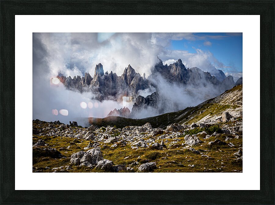 Rocky Dolomites Picture Frame print