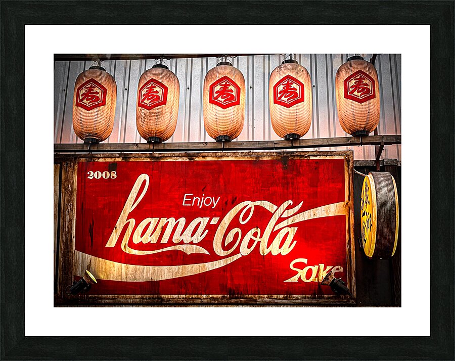 Hama Cola Picture Frame print