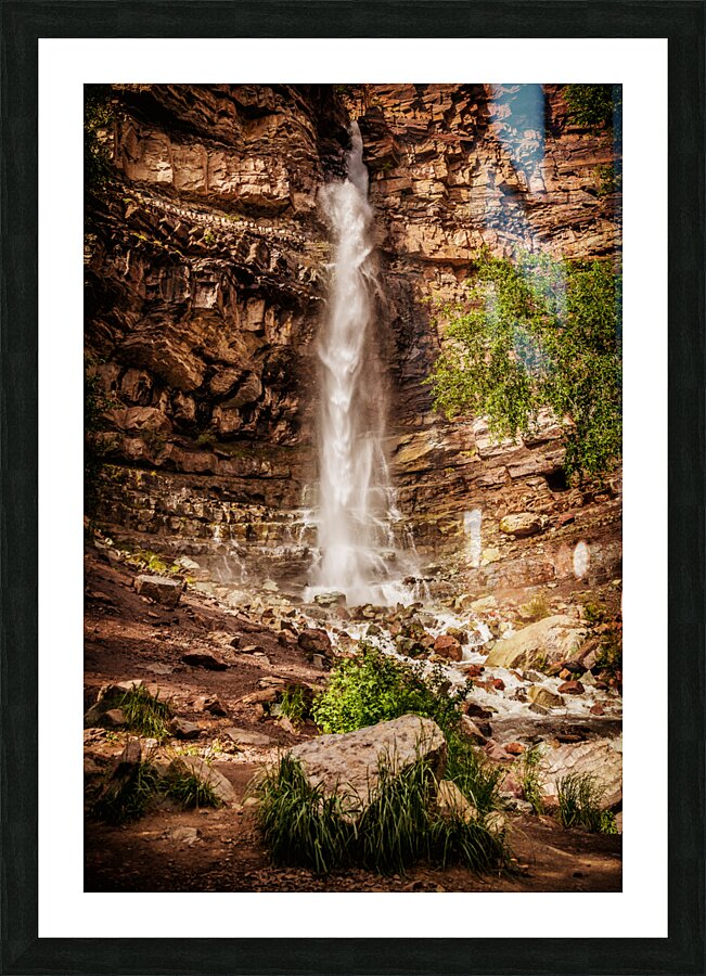 Cascade Falls Picture Frame print
